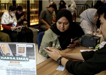 Harga Emas Pegadaian Hari Ini Turun Bersama